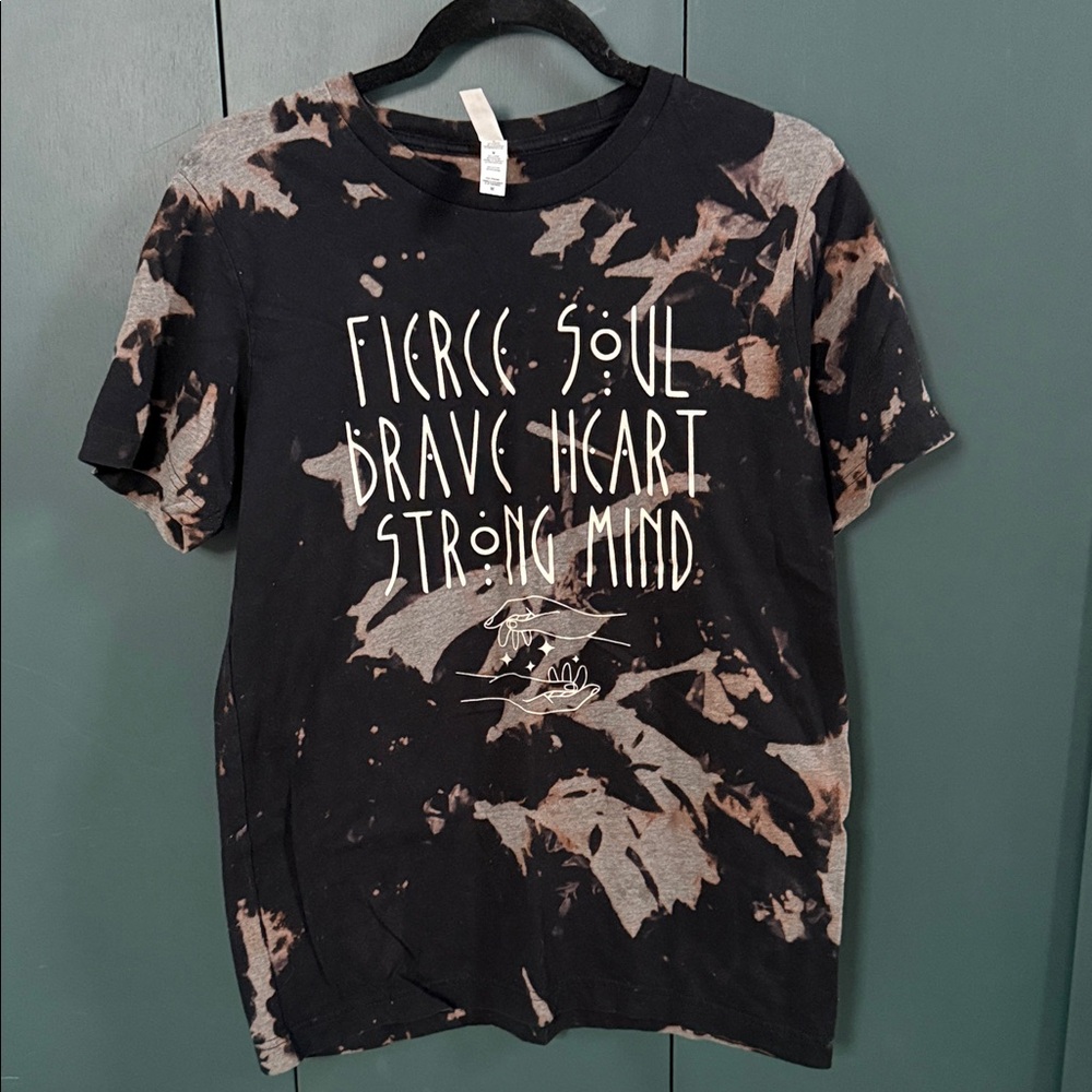 Bella Canvas Black and Tan Graphic Tee